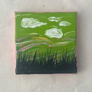 Whimsical Field Acrylic on Canvas