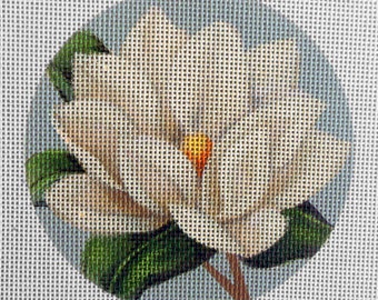 Magnolia  Needlepoint Canvas