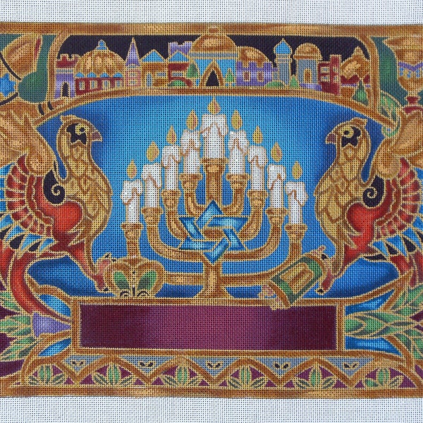 Needlepoint Tallis Bag Kit Etsy