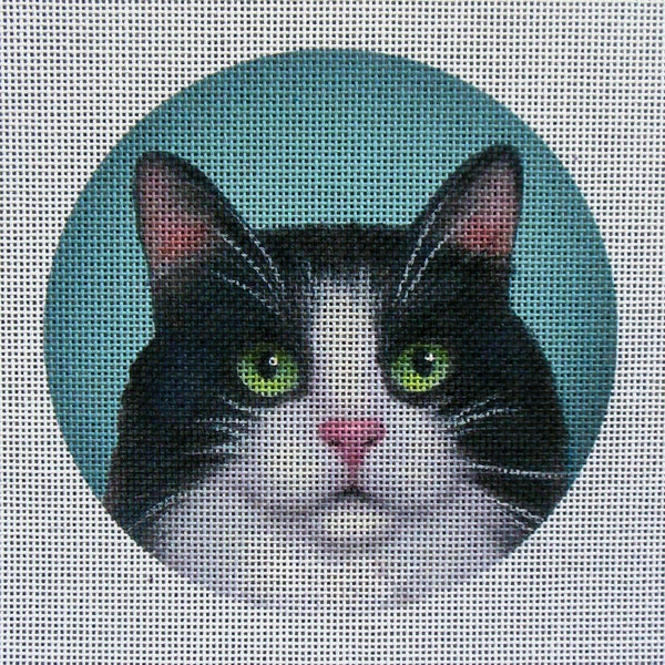 Cat Needlepoint Etsy