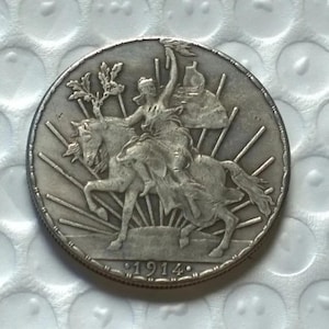 1914 MEXICO 1 PESO COIN