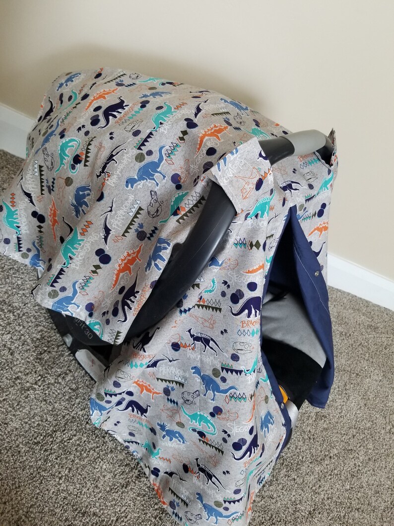 dinosaur car seat cover