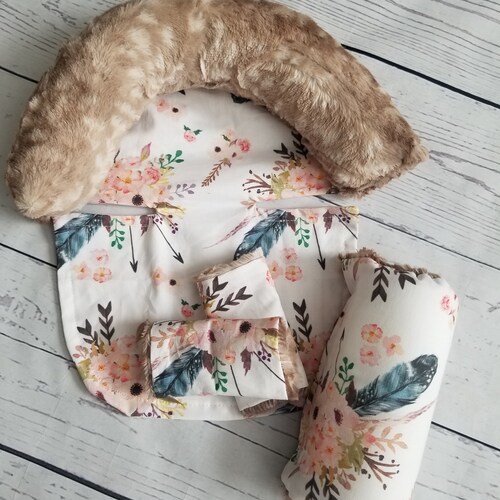Fawn Baby Car Seat Cover Bundle Set Infant Car Seat Cushions Etsy