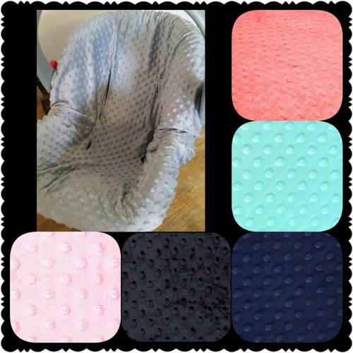 Infant Minky Car Seat Liner Infant Carrier Cover Baby Car Etsy