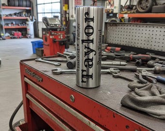 Personalized 20oz Stainless Steel Skinny Tumblers
