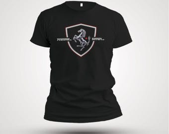 Powered by Ferrari Inspired Printable T-Shirt