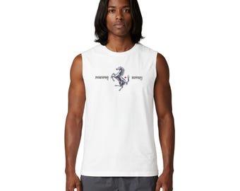 Muscle Tank Top | Hospitality Lifestyle Shirt | Casual Lounge Wear | Food & Beverage Graphic Tee | Summer Tank