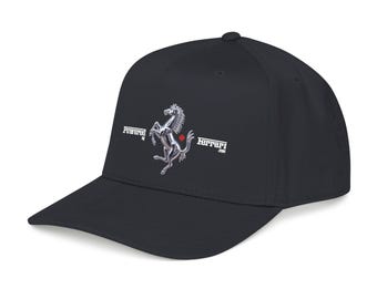 Baseball Cap | Embroidered Stallion Emblem
