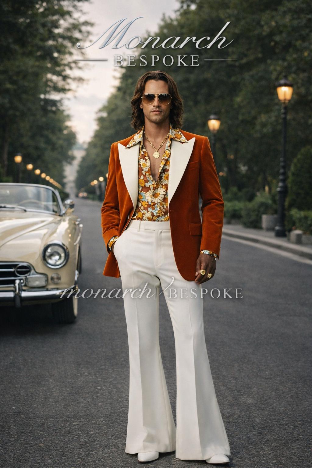 Mens 70s Velvet Suit - Etsy Mens 70s Velvet Suit - Etsy