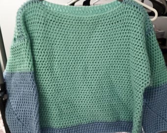 Crochet Pattern, Sweater Pattern