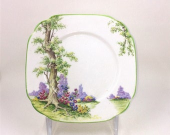 Royal Albert Greenwood Tree Bread Plate