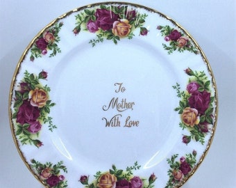 Royal Albert Old Country Roses Mother Plate