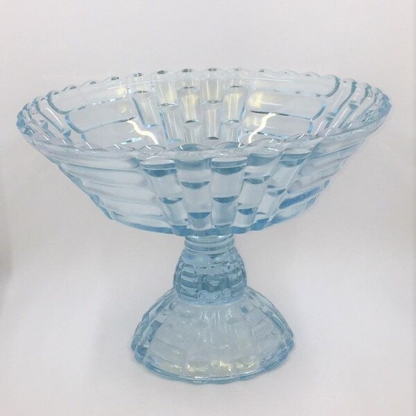 Blue Fruit Bowl Etsy