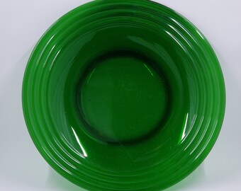 Vintage Emerald Green Plates - 8-1/8”