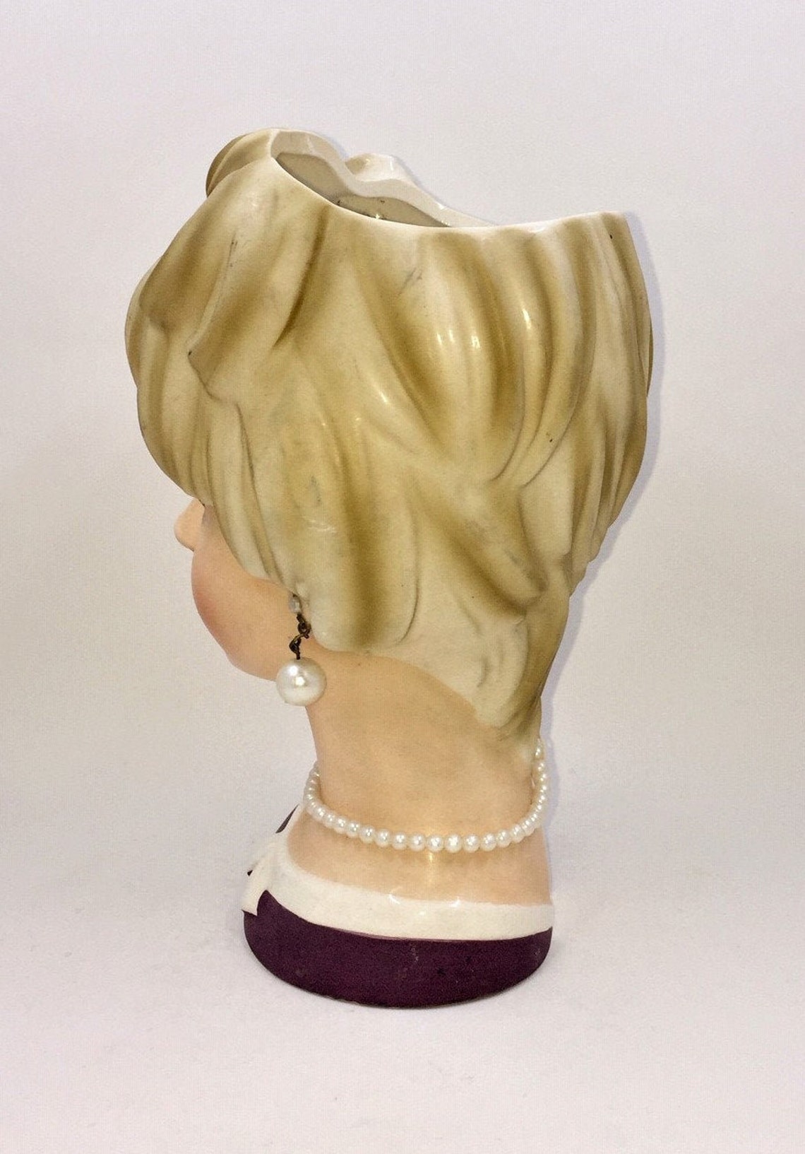 Lady Head Vase Relpo K1940 Etsy