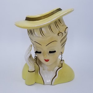 Lady Head Vase Tilso