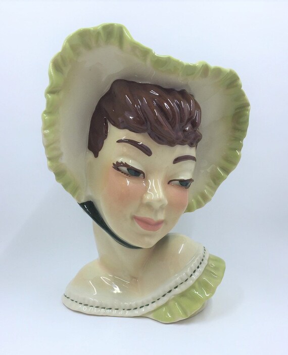 barbie head vase