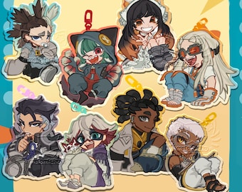 Llaveros GACHIAKUTA - Serie 3+4 (Leer descripción)