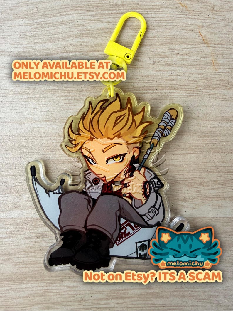 GACHIAKUTA KEYCHAINS- Wave 1+2 (Read Description ) image 4