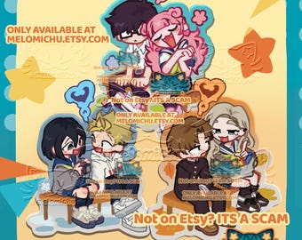 POLAR OPPOSITES KEYCHAINS [You and I are Polar Opposites couples keychain]