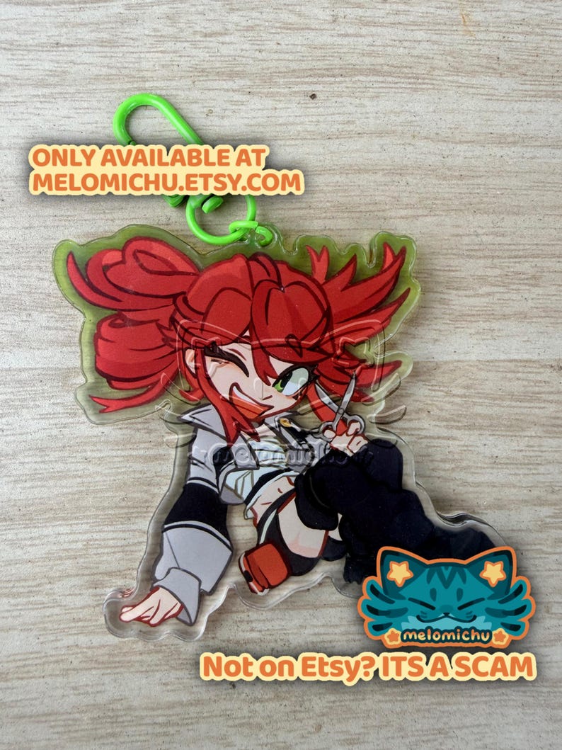 GACHIAKUTA KEYCHAINS- Wave 1+2 (Read Description ) image 6