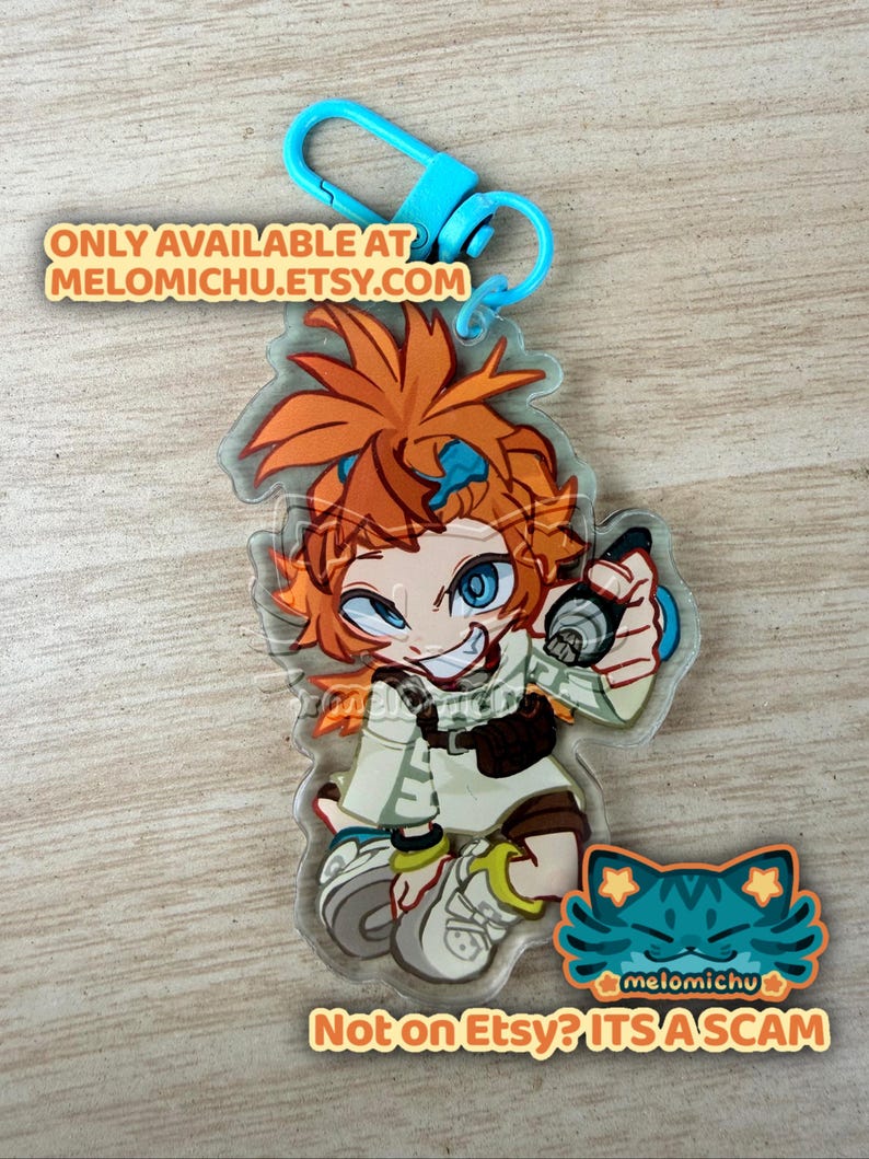 GACHIAKUTA KEYCHAINS- Wave 1+2 (Read Description ) image 8
