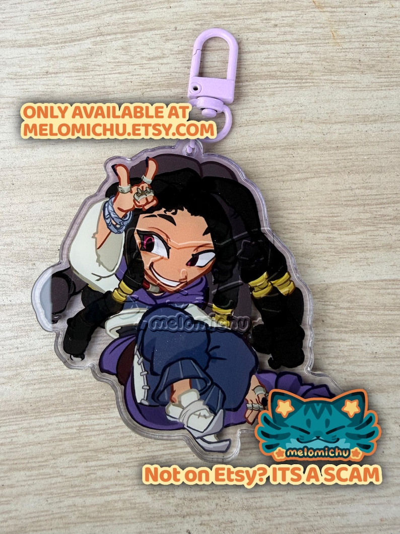 GACHIAKUTA KEYCHAINS- Wave 1+2 (Read Description ) image 7