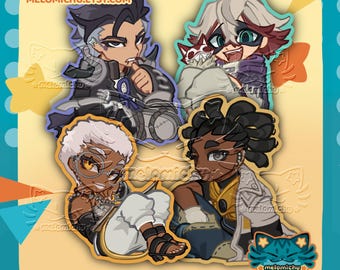 GACHIAKUTA Characters Stickers - Wave 4