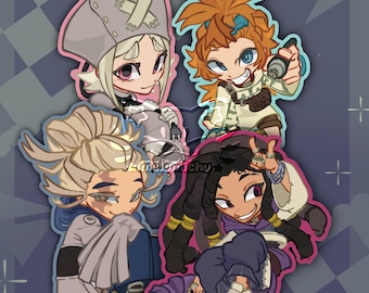 ルド・ガチアクタ キーホルダー - 暗闇で光るアクリルチャーム、3