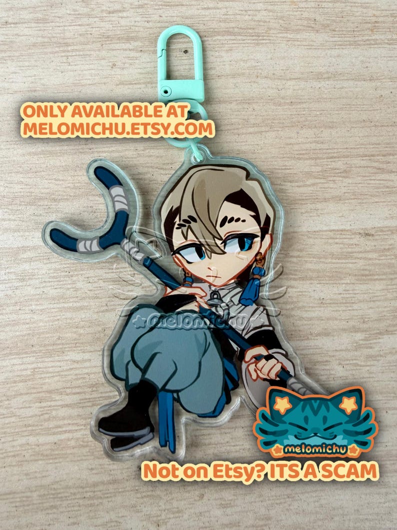GACHIAKUTA KEYCHAINS- Wave 1+2 (Read Description ) image 5