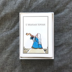 Preço reduzido em 10 cartões de Ano Novo Judaico "L'Shana Tova"