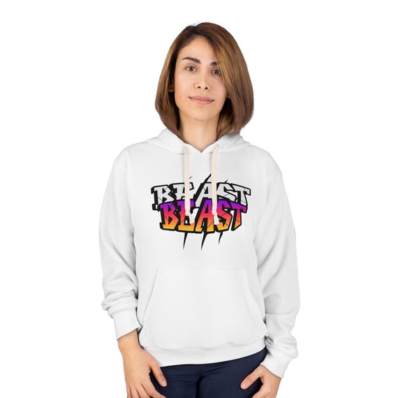 Vibrant Beast Graphic Hoodie: Women's Streetwear Fashion