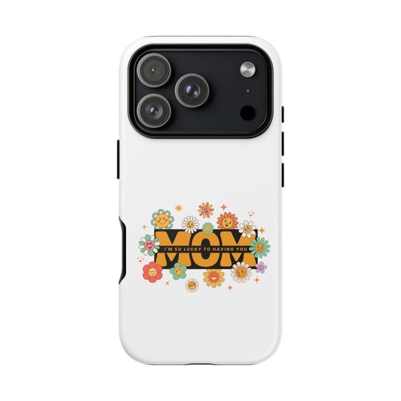 Floral Phone Case for Moms | Tough Cases | Mothers Day Gift, Customized Phone Accessory, Cute Mom Case, Flower Design for Women