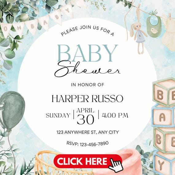 Baby Shower Invitation