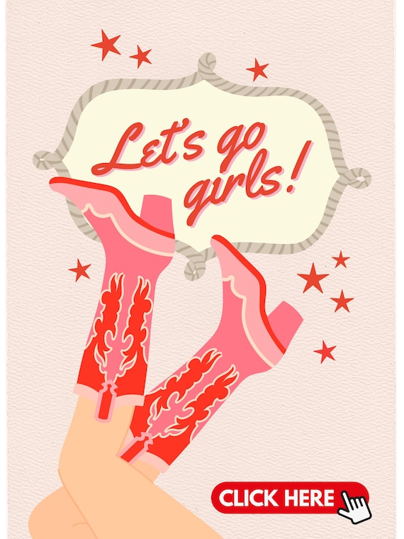 Cowgirl Wall Art Poster