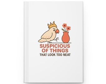 Suspicious of Things That Look Too Neat Journal