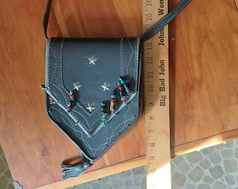 Vintage Rare Mille Fiori Western Style crossbody purse