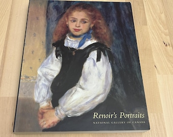 Vintage 1997 Renoir's Portraits Art Catalogue | National Gallery of Canada | Colin Bailey | Softcover