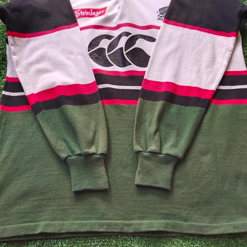 RARE Vintage 90s DISTRESSED Canterbury New Zealand All Blacks ...