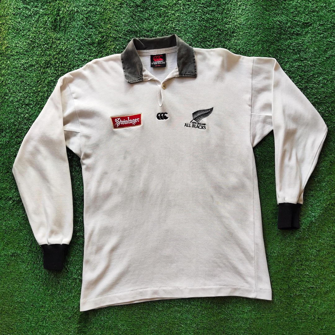 RARE Vintage 90s DISTRESSED Canterbury New Zealand All Blacks ...