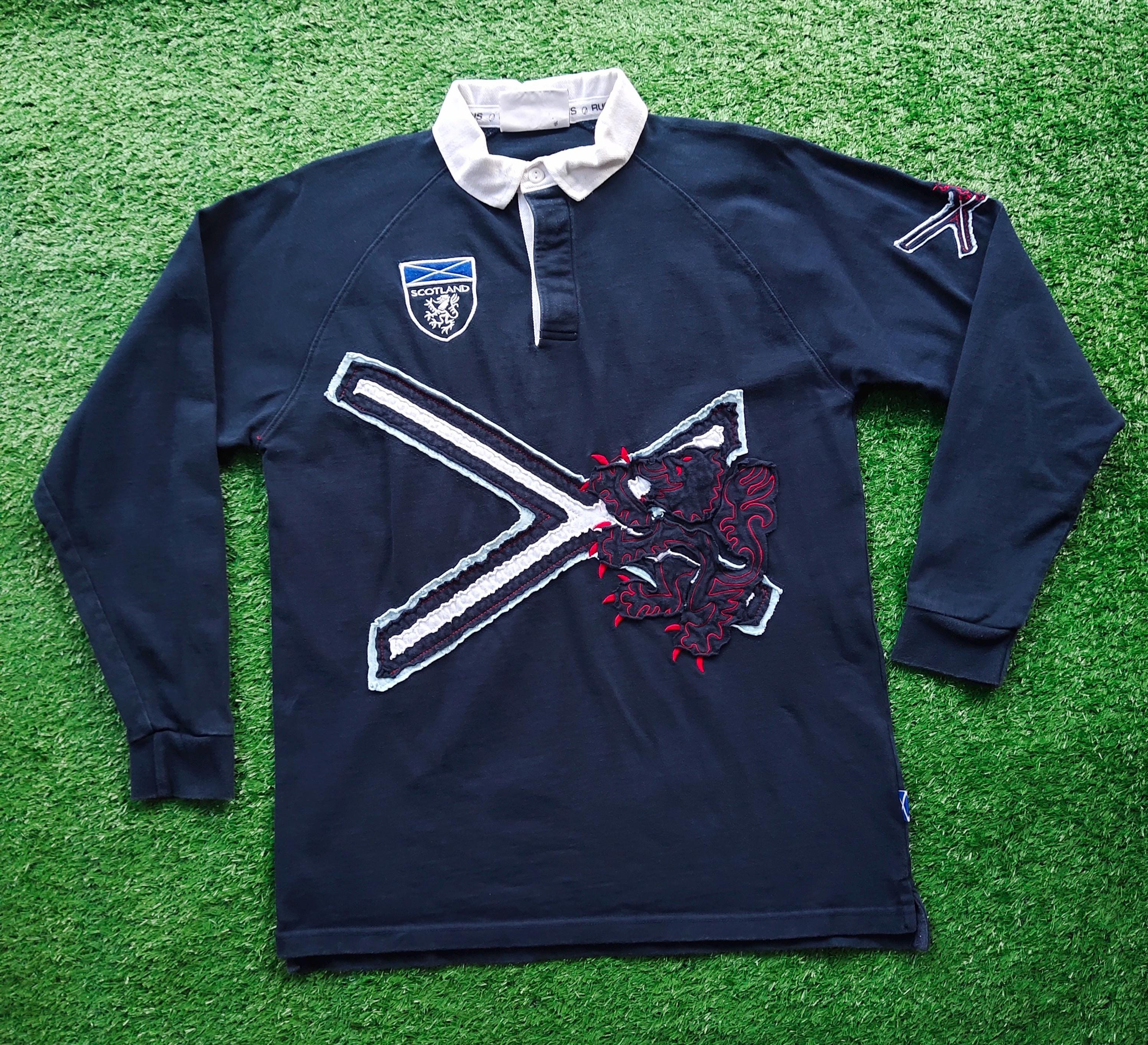 Vintage Scotland Rugby Jersey - Etsy New Zealand