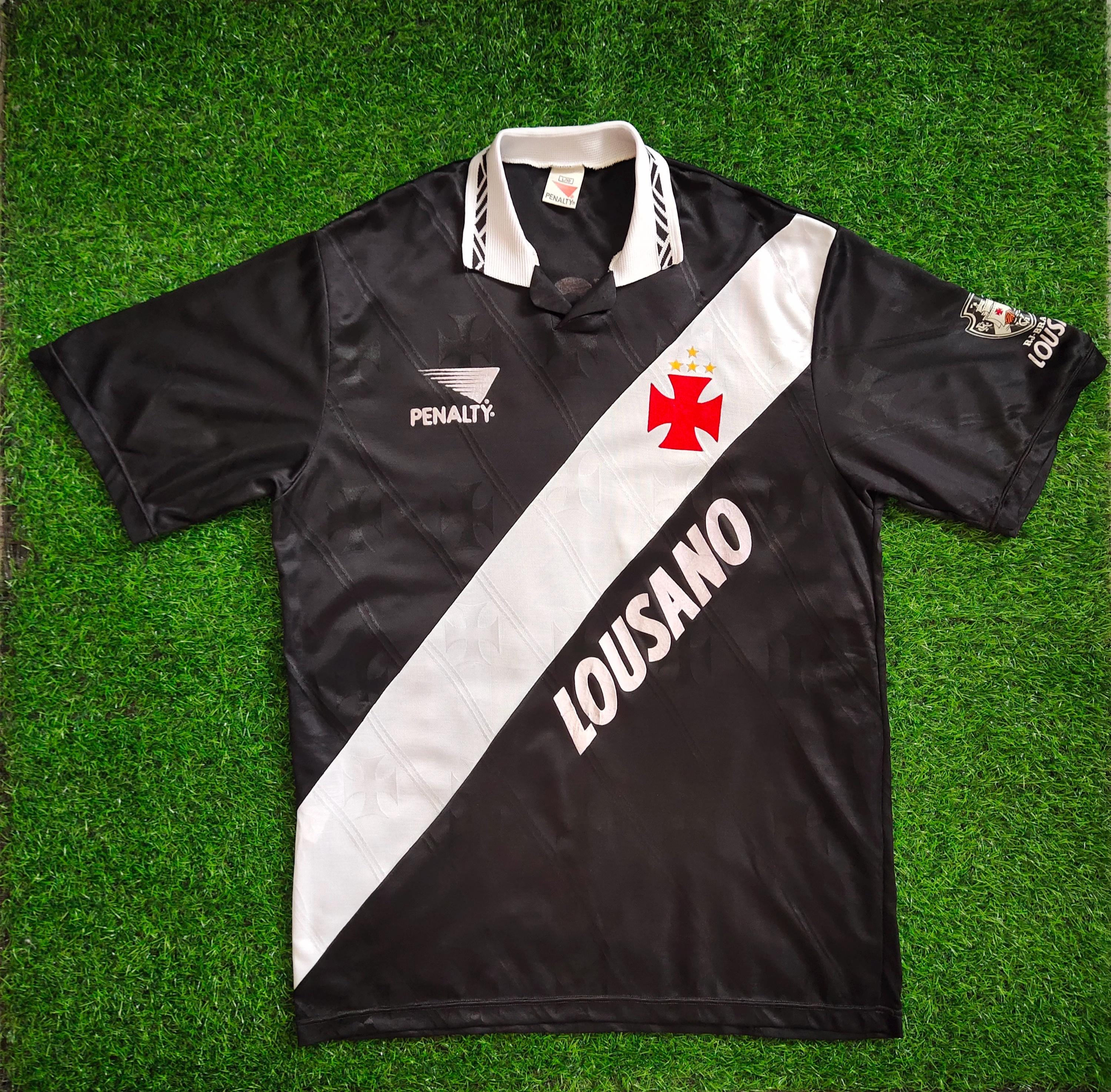 Vintage 90s Vasco Da Gama No. 10 Bebeto Football Jersey Vasco Da