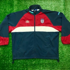 England Umbro Jacket - Etsy
