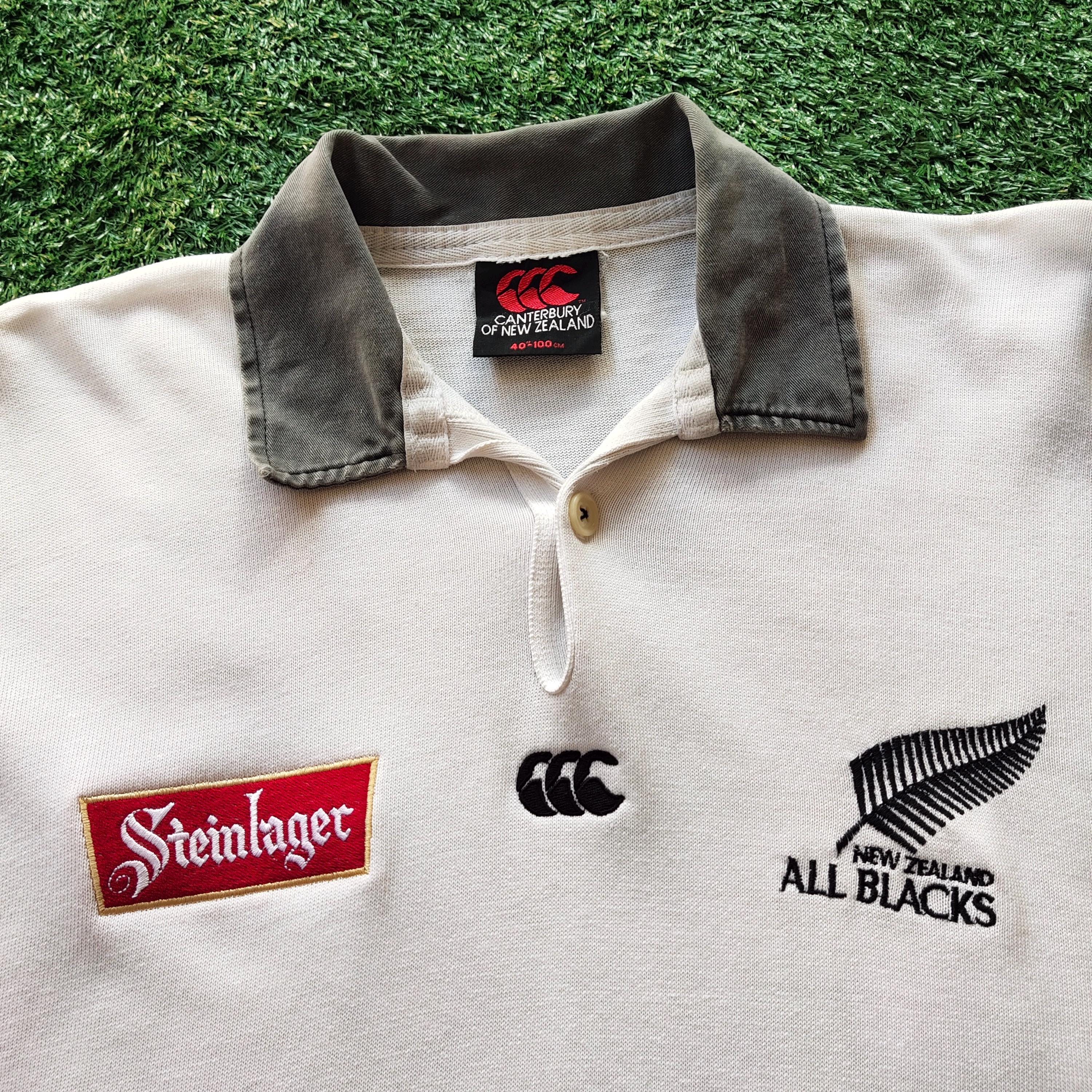RARE Vintage 90s DISTRESSED Canterbury New Zealand All Blacks ...