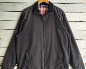 Vintage 90s Polo Ralph Lauren Harrington Jacket Polo Full Zipper
