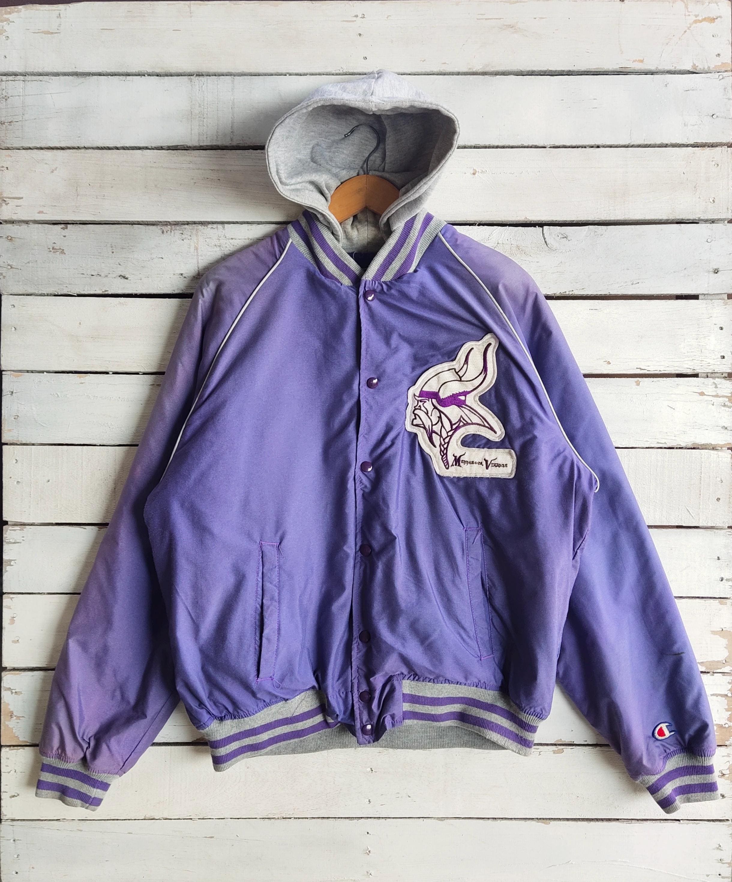 Vintage 80s DISTRESSED Minnesota Vikings Football by Champion