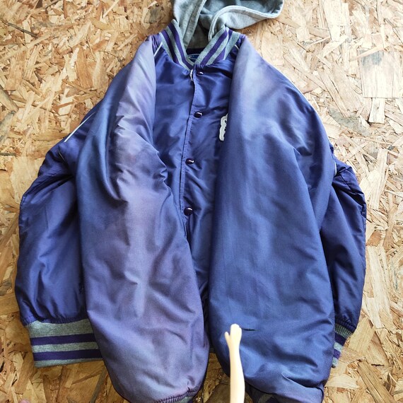 Vintage 80s DISTRESSED Minnesota Vikings Football by Champion