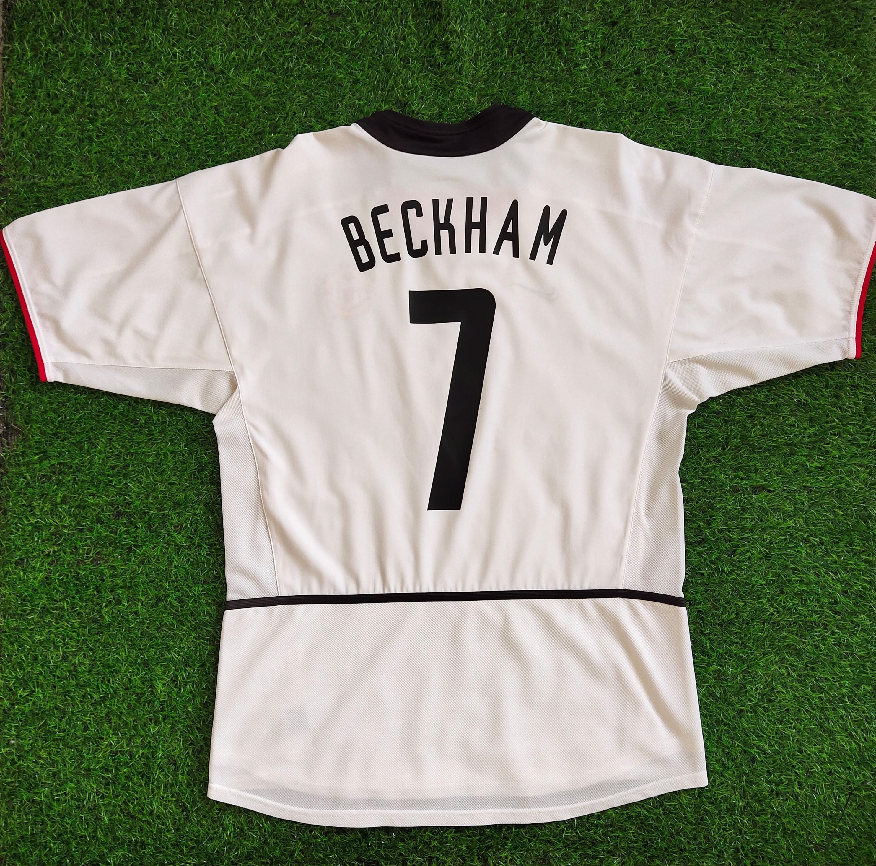 Manchester united ベッカム ビンテージ 7番 Vintage Manchester United No. 7 David Beckham Football Jersey MUFC