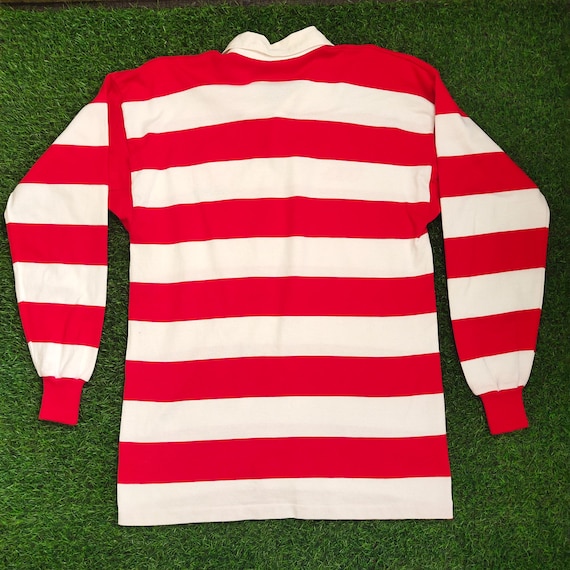 RARE Vintage 90s Canterbury New Zealand Japan Sakura Rugby Long