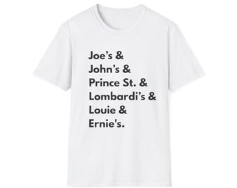 New York Pizza Love T-Shirt, Graphic Tee for Foodies, Gift for Pizza Lovers, Casual Wear, Unisex T-Shirt